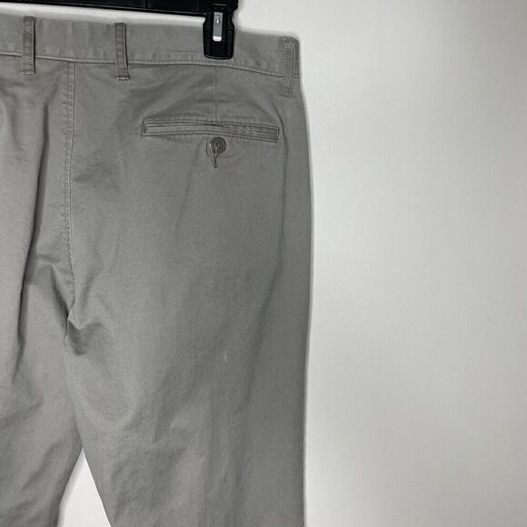 J.CREW Pants Mens 33 x 29 Gray 770 Straight Fit Chinos Stretch AR886 - Picture 6 of 12
